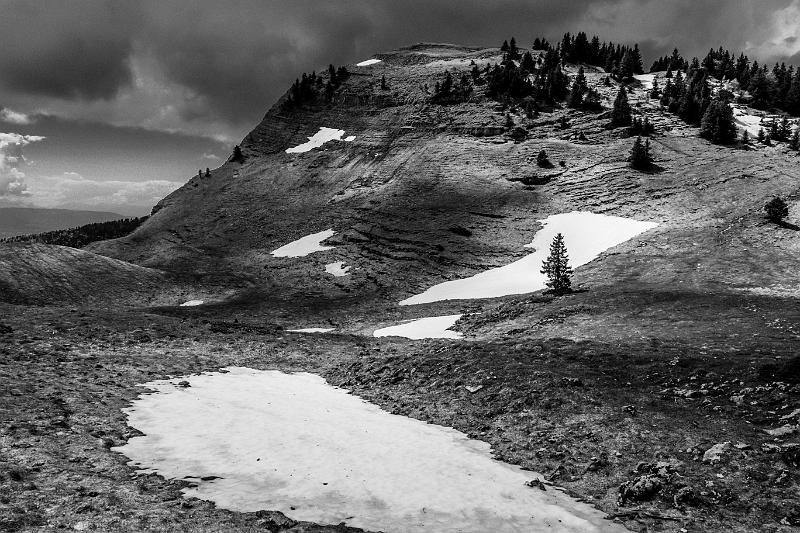 2018_05_08_Jura (0026_b-w).jpg - Le grand et petit Mont Rond, Jura (Mai 2018)